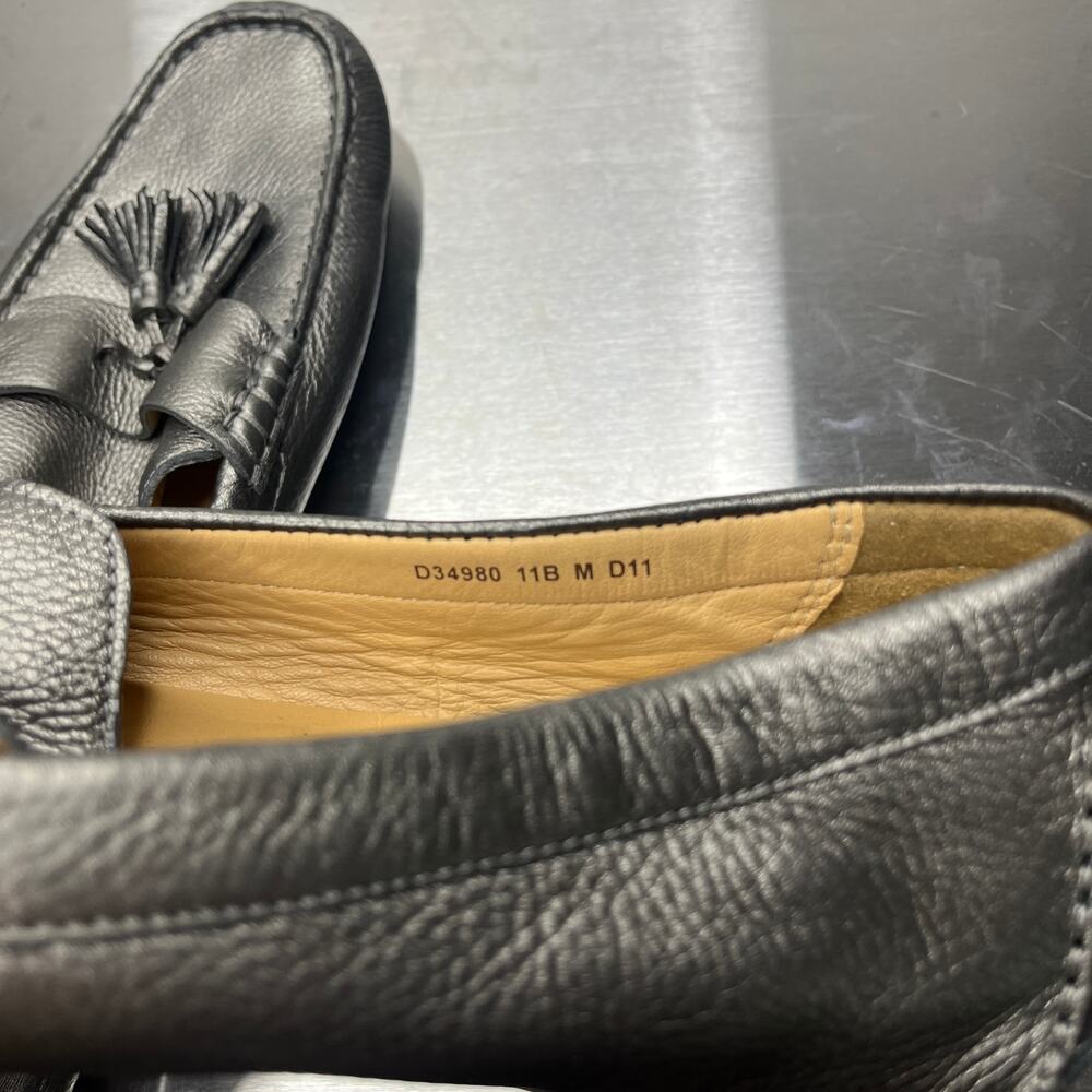 Cole Haan Womens Tassel Loafers 11B Pewter Pod Sole Driving Leather Moc D34980 - Picture 7 of 7